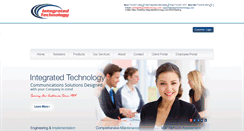 Desktop Screenshot of integratedtechnology.com