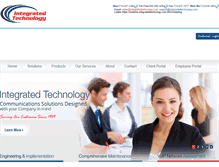 Tablet Screenshot of integratedtechnology.com